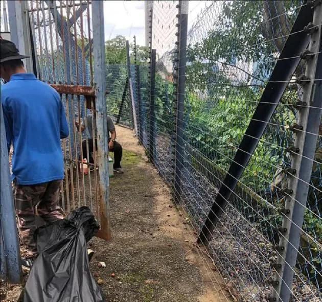 Pasukan penyelenggaraan pagar